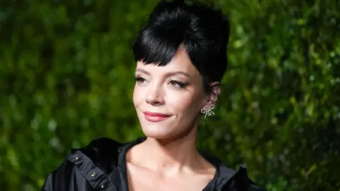 Lily Allen on Stage